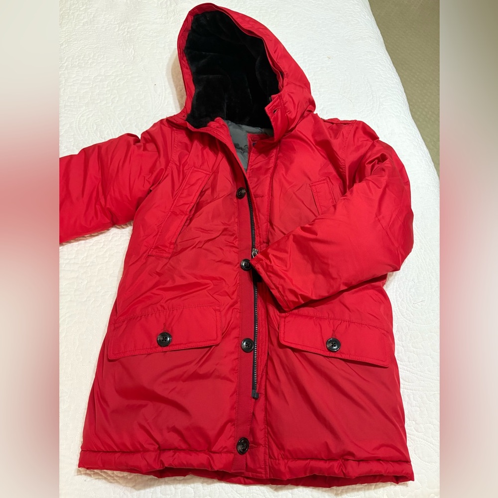 GAP Red down Puffer Jacket for boys, XXL